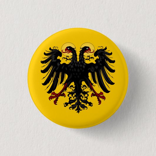 Heilige Romeinse Ronde Button 3,2 Cm (Voorkant)