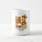 Heilige rook! Beste vader ooit - Grappige Vaderdag Koffiemok (Center)