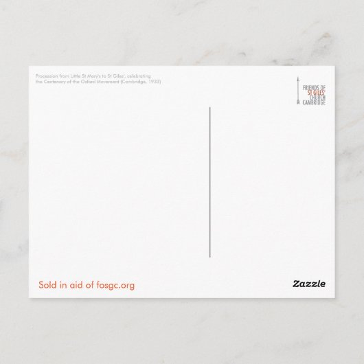 Heilige Rook! Briefkaart (Achterkant)