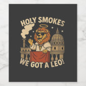 Heilige Rook Paus Leo XIV Christelijke Kerk  Wijn Etiket (Enkel label)