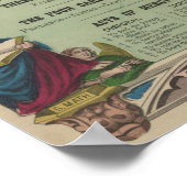  Heilige Rooms-katholieke Faith Infografisch Poster (Hoek)