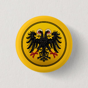 Heilige Roomse Rijk Wapenstaart Ronde Button 3,2 Cm