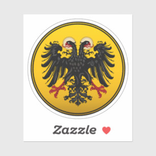 Heilige Roomse Rijk Wapenstaart Sticker
