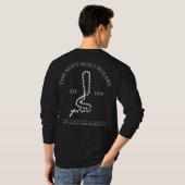 Heilige Rosary Beads Katholieke Kruis T-shirt (Achterkant volledig)