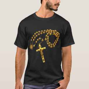 Heilige Rosary Beads katholieke religie Faith Mama T-shirt