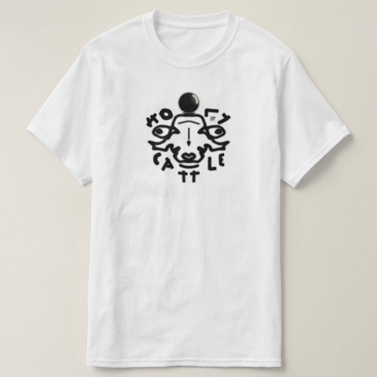 Heilige Rundvee T-shirt (Design voorkant)