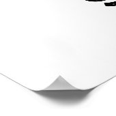 Heilige Schapen Funny Animal Pun Poster (Hoek)