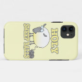 heilige schapenballen grappig ontrafgaren schapen Case-Mate iPhone case (Achterkant (horizontaal))