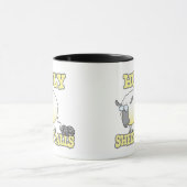 heilige schapenballen grappig ontrafgaren schapen mok (Midden)