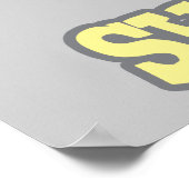 heilige schapenballen grappig ontrafgaren schapen poster (Hoek)