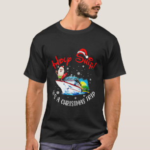 Heilige Schip Het is een kerstreis met kersttrip. T-shirt