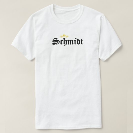 Heilige Schmidt T-shirt (Design voorkant)