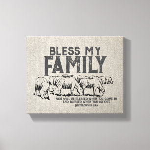 Heilige Schrift Canvas Afdruk