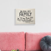 Heilige Schrift Canvas Afdruk (Insitu (Woonkamer))