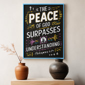 Heilige Schrift getooid Poster