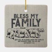 Heilige Schrift Keramisch Ornament (Achterkant)