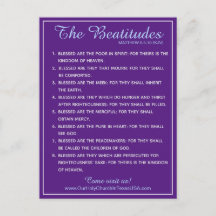 Heilige Schrift Matthew 5:3 tot 5:10 Beatitudes