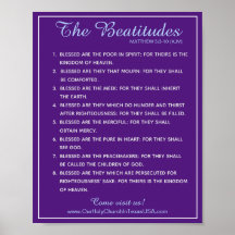 Heilige Schrift Matthew 5:3 tot 5:10 Beatitudes
