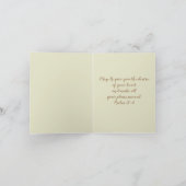 Heilige Schrift van het Hart van nieuwjaren het Feestdagen Kaart (Binnen)