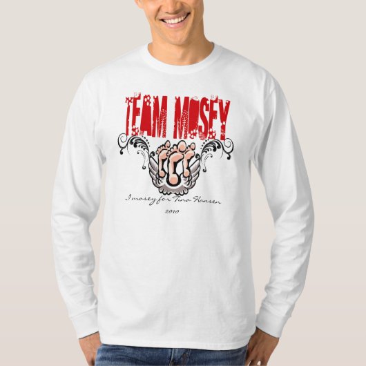 Heilige Scrolly LS T-shirt (Voorkant)