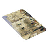 Heilige Sepulcher, in Jeruzalem (kleur litho) Magneet (Rechterzijde)