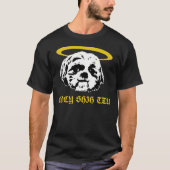 Heilige Shih Tzu Honden T-shirt (Voorkant)