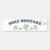 Heilige Shiitake Bumpersticker (Voorkant)