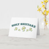 Heilige Shiitake Kaart (Gele Bloem)