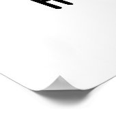 Heilige Shitake Funny Mushroom Pun Poster (Hoek)