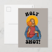 Heilige Shot Briefkaart (Voorkant / Achterkant)
