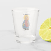 Heilige Shot Shot Glas (Achterkant)