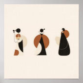 Heilige Silhouetten Poster (Voorkant)