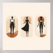 Heilige Silhouetten Poster (Voorkant)