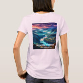 Heilige Sites T-Shirt - Dames (Achterkant)