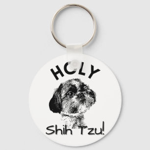 Heilige sjiitische Tzu! Cute Shih Tzu Dog Sleutelhanger