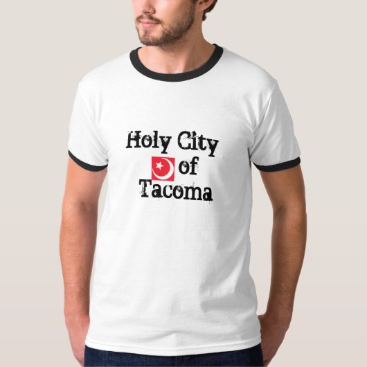 Heilige Stad Tacoma T-shirt (Voorkant)