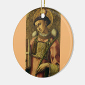 Heilige Stefanus Apostel van de Zeventig Protomart Keramisch Ornament (Links)