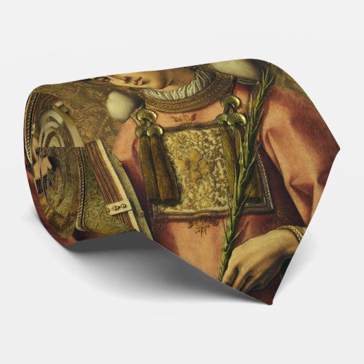 Heilige Stefanus Apostel van de Zeventig Protomart Stropdas (Opgerold)