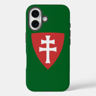 Heilige Stefanus Hongaars Kruis Symbool Hongarije  iPhone 16 Hoesje