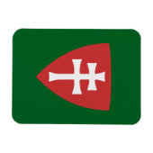 Heilige Stefanus Hongaars Kruis Symbool Hongarije  Magneet (Horizontaal)