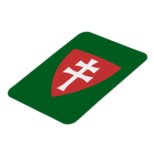 Heilige Stefanus Hongaars Kruis Symbool Hongarije Magneet (Linkerzijde)