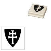 Heilige Stefanus Hongaars Kruis Symbool Hongarije  Rubberstempel (Gestempeld)