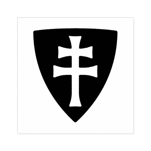 Heilige Stefanus Hongaars Kruis Symbool Hongarije  Rubberstempel (Afrduk)
