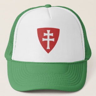 Heilige Stefanus Hongaars Kruis Symbool Hongarije  Trucker Pet
