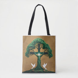 Heilige Stroom Eenheid Tote Bag