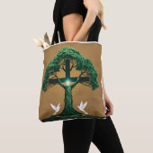 Heilige Stroom Eenheid Tote Bag (Dichtbij)