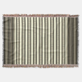 Heilige Symbolen: Afrikaanse Mali Mudcloth-geïnspi Deken