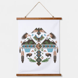 Heilige Symbolen Hangend Wandkleed