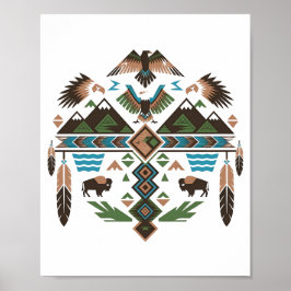 Heilige Symbolen Poster