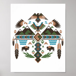 Heilige Symbolen Poster